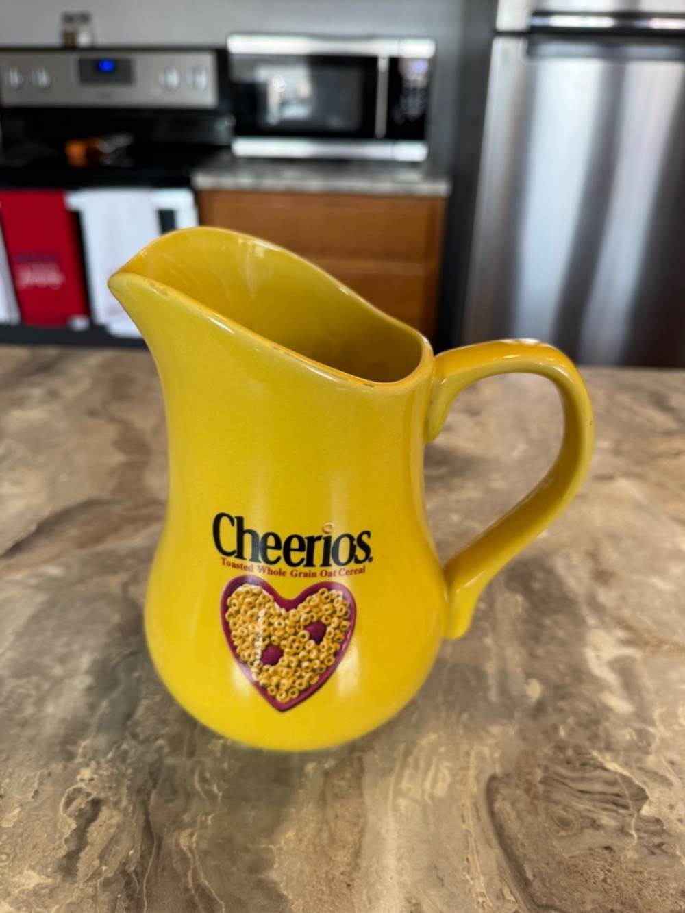 Vintage 2003 General Mills Cheerios collectible picture and heart shaped bowl - Picture 6 of 9
